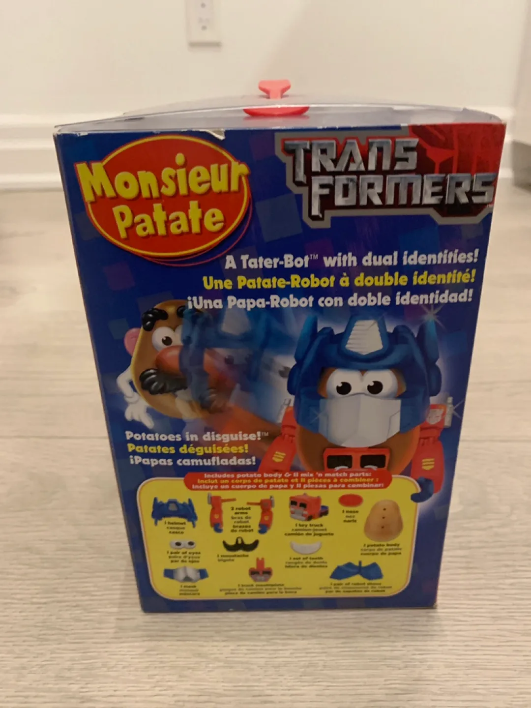 Playskool Mr. Potato Head Optimash Prime Transformers image indicator(4)