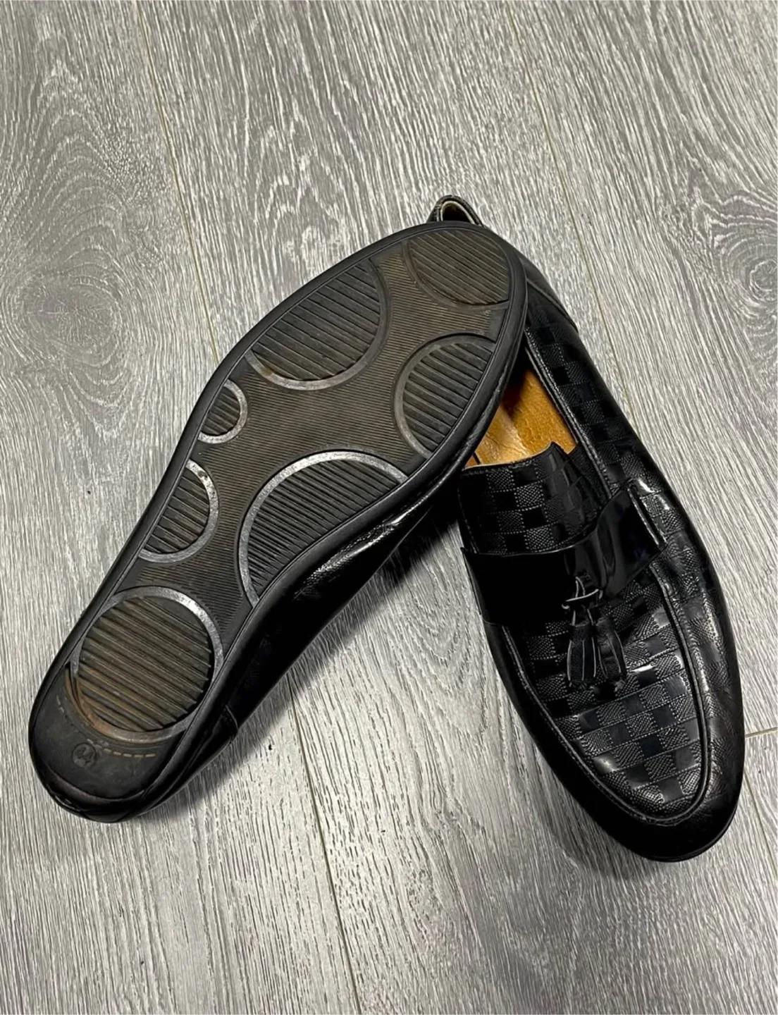 Paolo massi Black Leather Loafers image indicator(3)