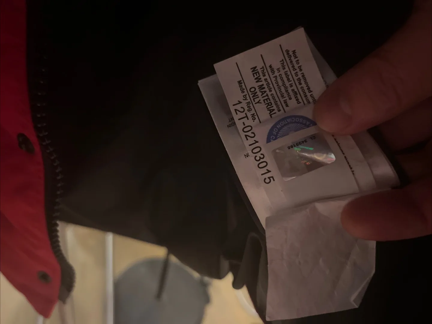 New Canada Goose Vest - Red, Size S image indicator(4)