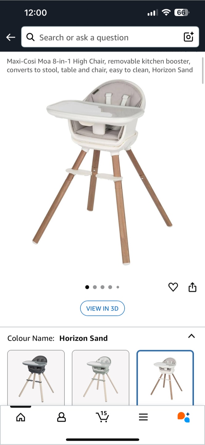 NEW Maxi-Cosi Moa 8-in-1 High Chair