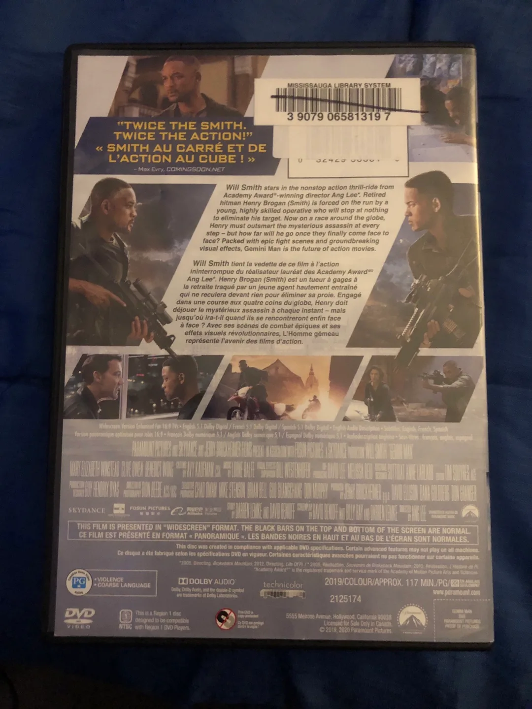 Gemini Man DVD - Will Smith image indicator(3)