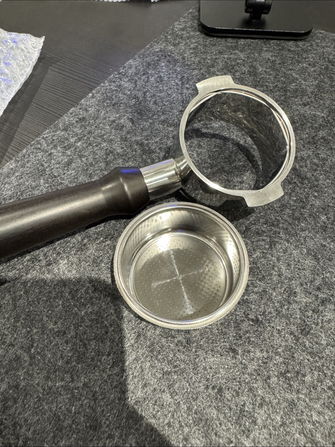 51mm Stainless Steel Bottomless Portafilter - New