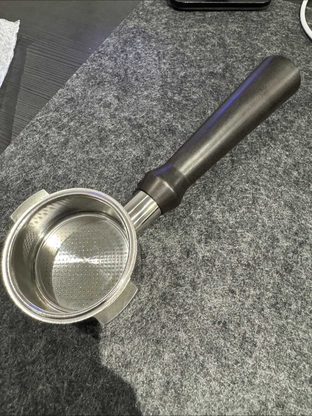 51mm Stainless Steel Bottomless Portafilter - New - photo 4