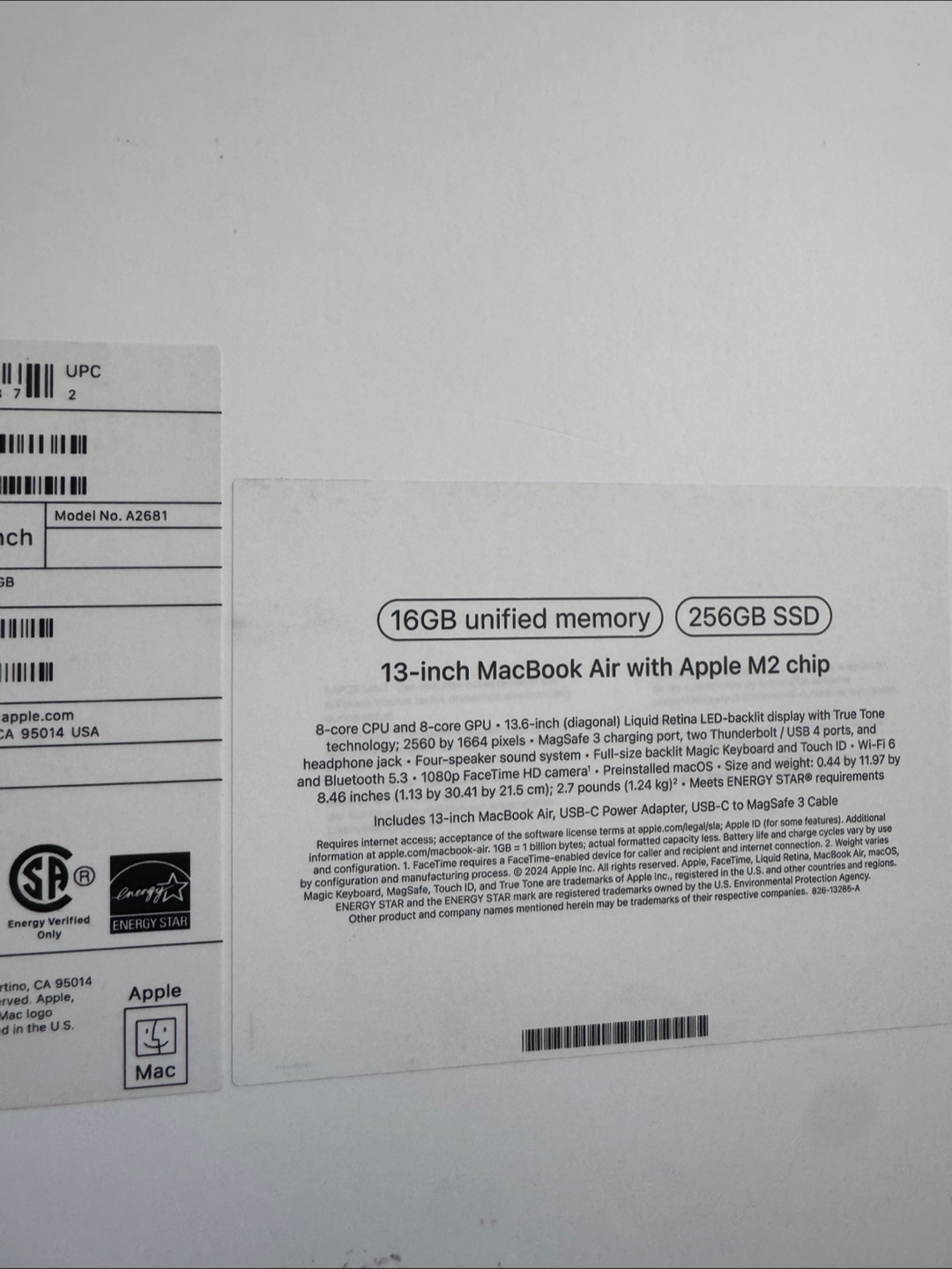 Apple MacBook Air MC7X4LL/A 13.6" Midnight - photo 4