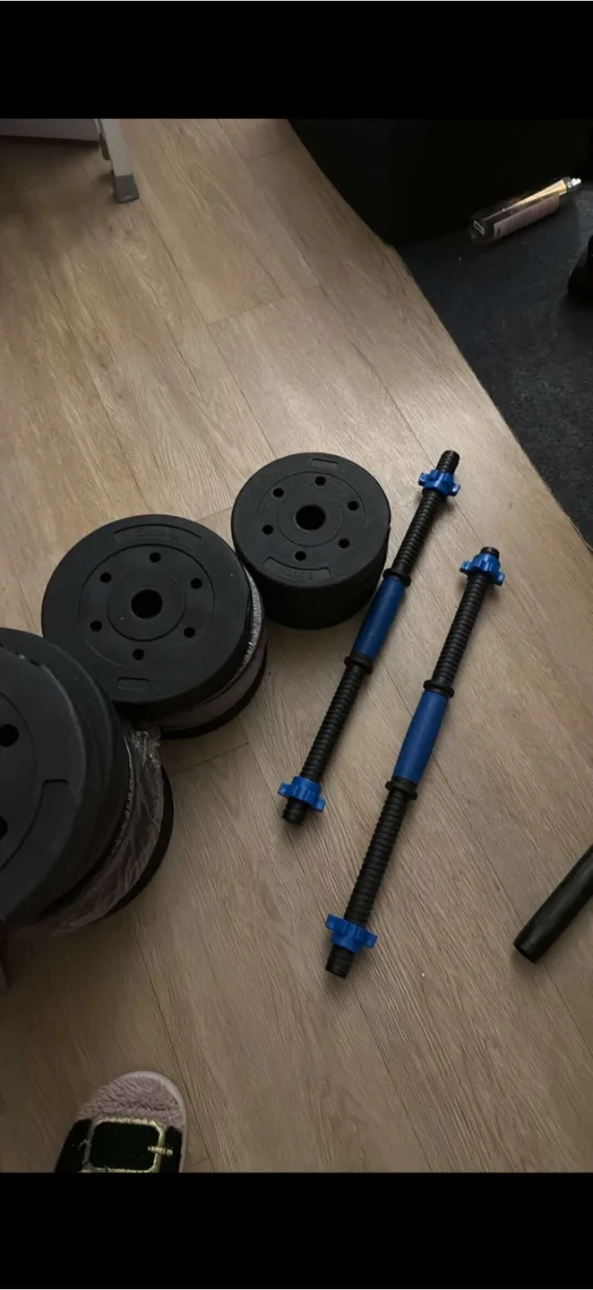 Weight Plates and Barbell thumbnail