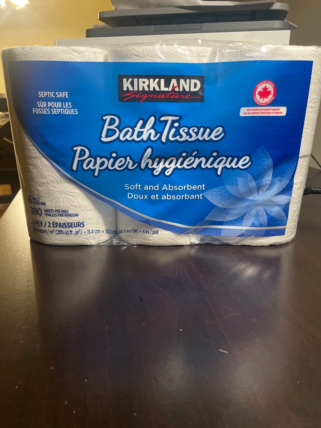 KIRKLAND SIGNATURE BATHROOM TISSUE.  3500 on HAND thumbnail