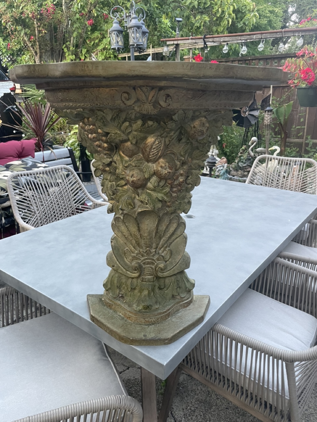 Vintage Garden Fountain