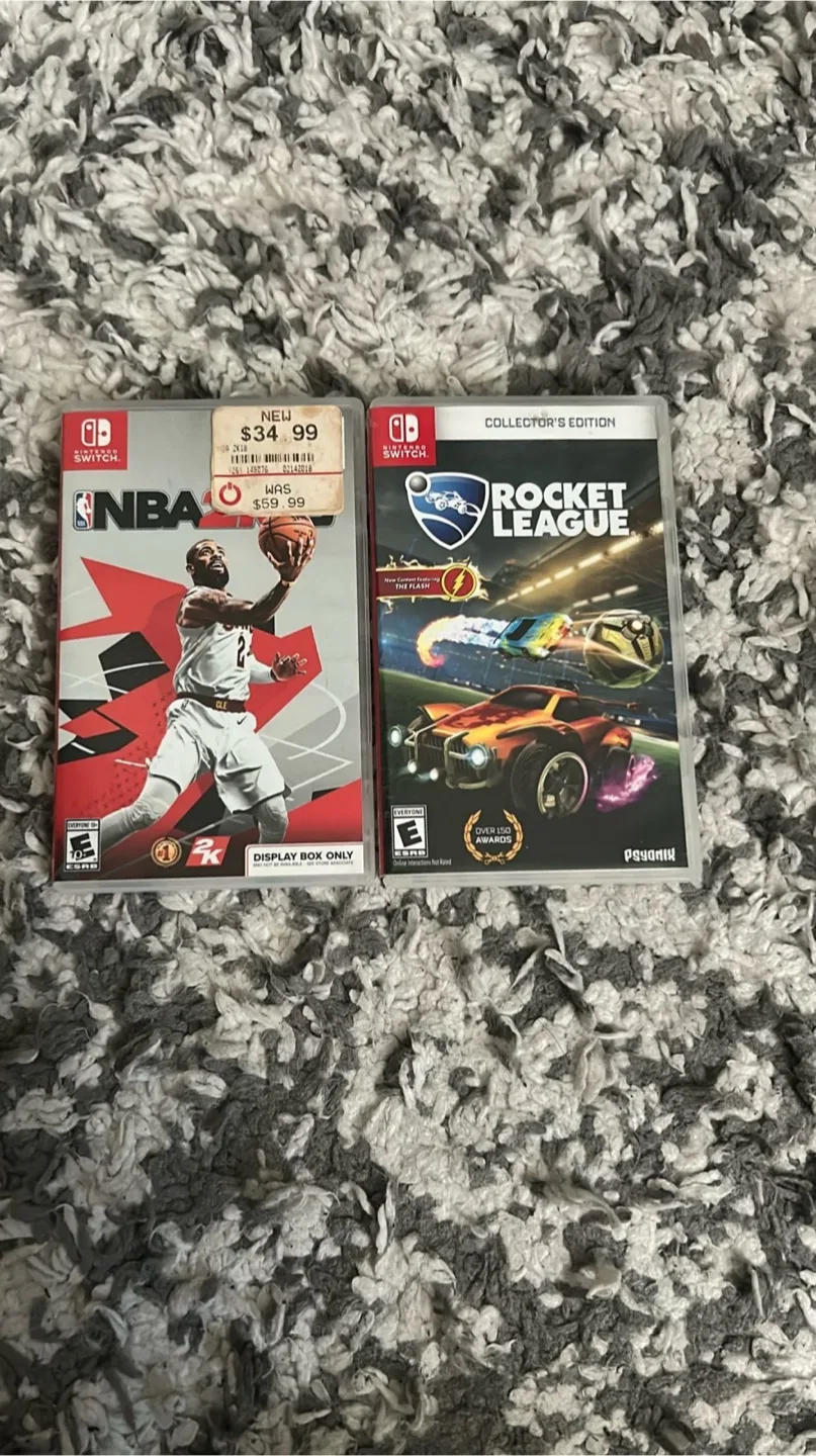 New NBA 2K18 & Rocket League Switch Games thumbnail