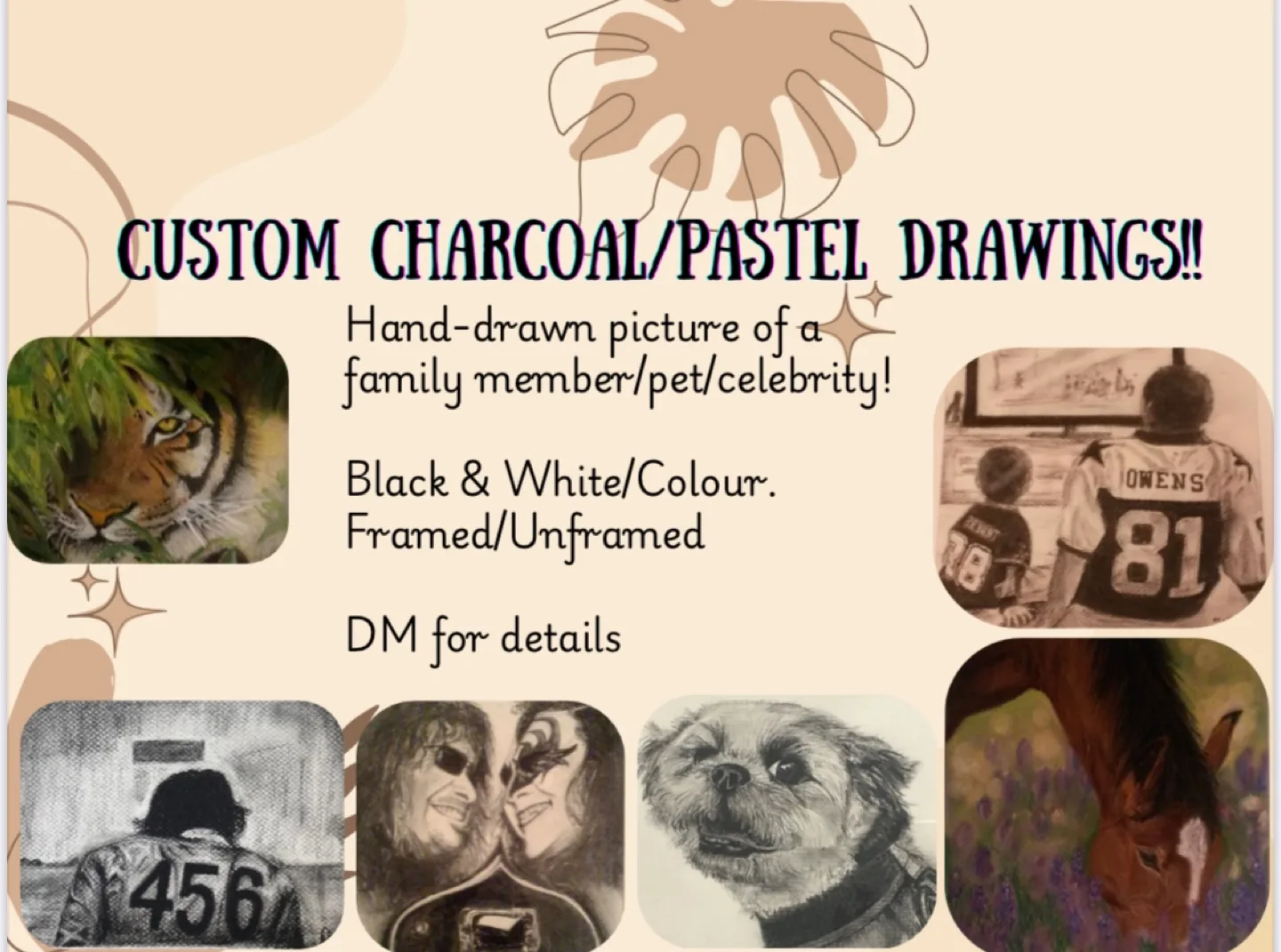 Charcoal drawings thumbnail