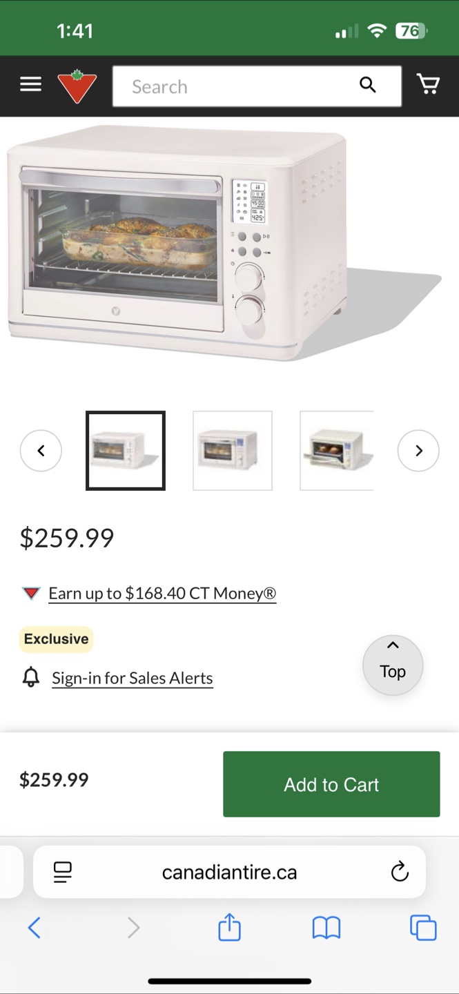 Sleek Modern Air Fryer Toaster Oven - photo 3