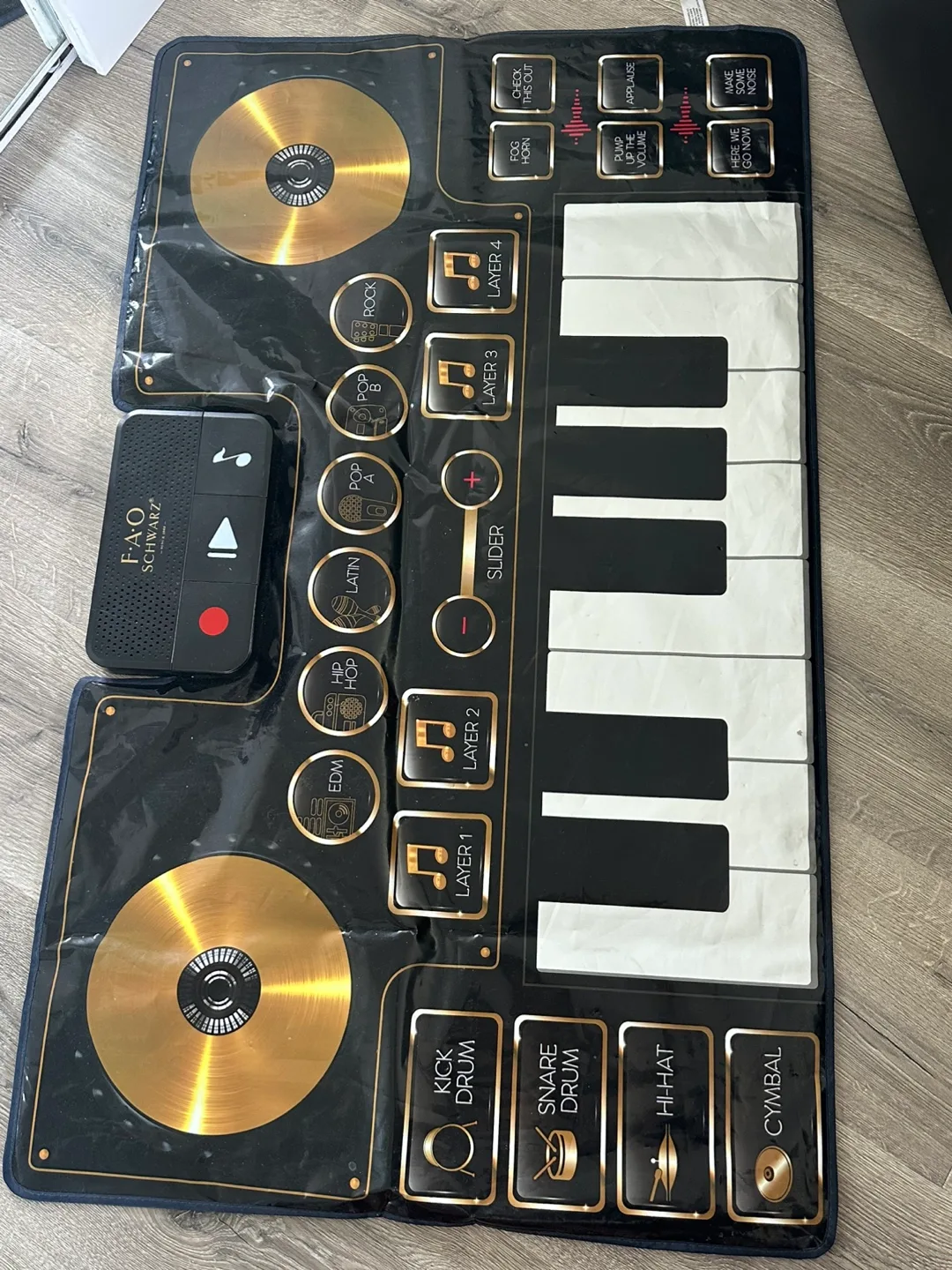 FAO Schwarz Giant Electronic DJ Mixer Mat