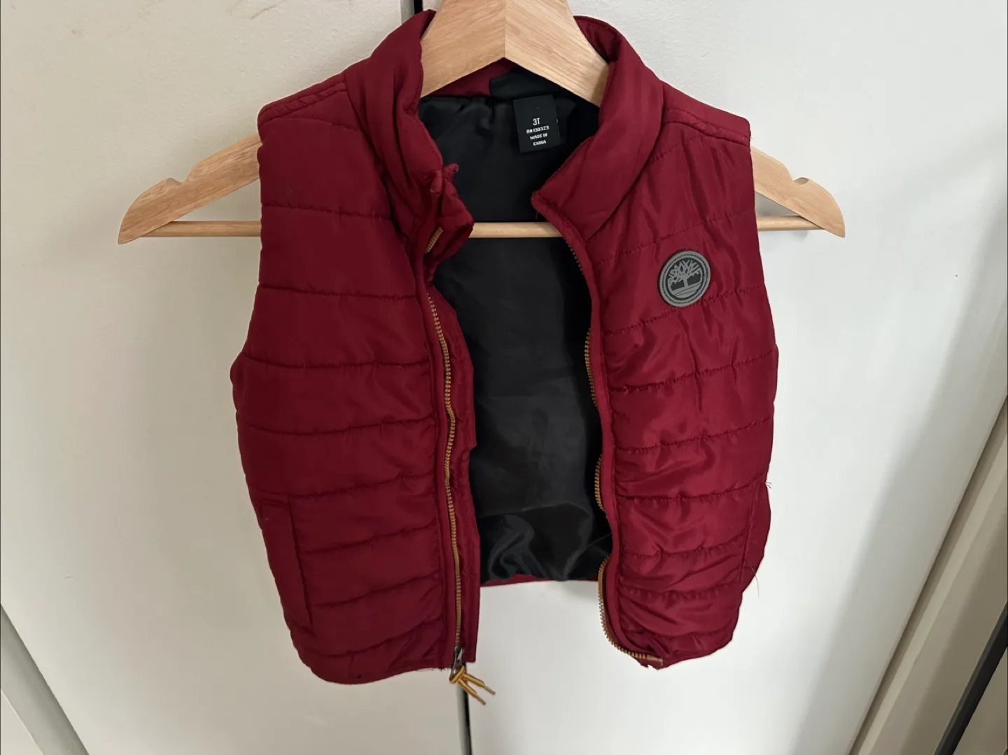 Timberland Kids' Puffer Vest - Size 3T