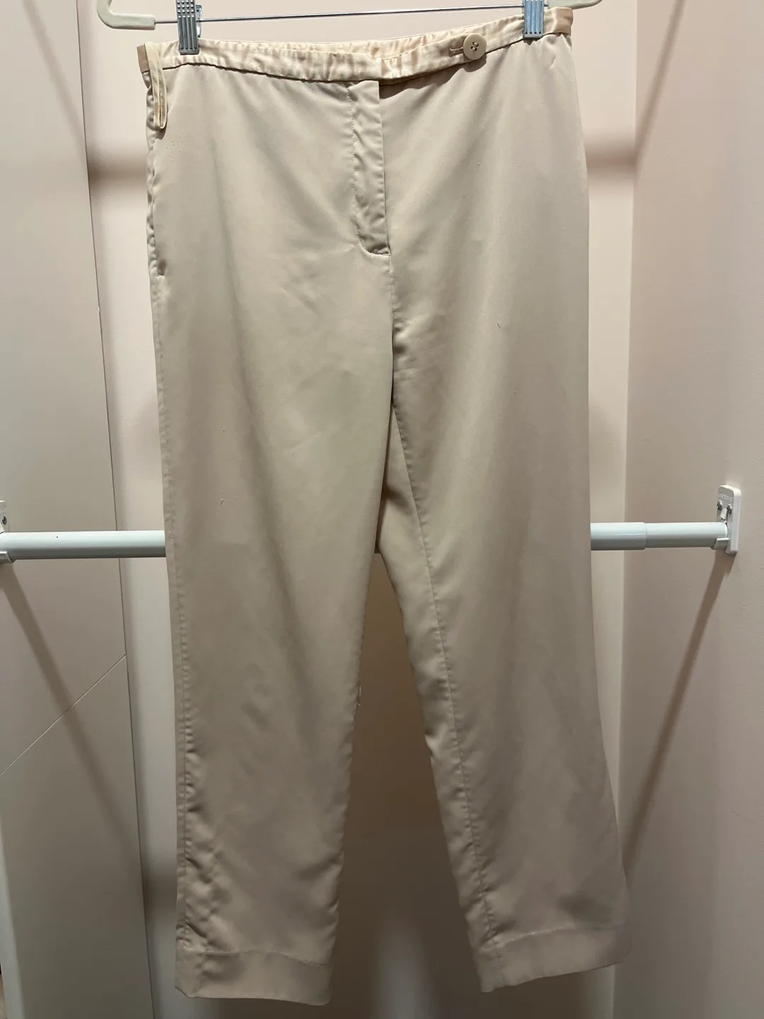 Beige- Pink Dress Pants thumbnail