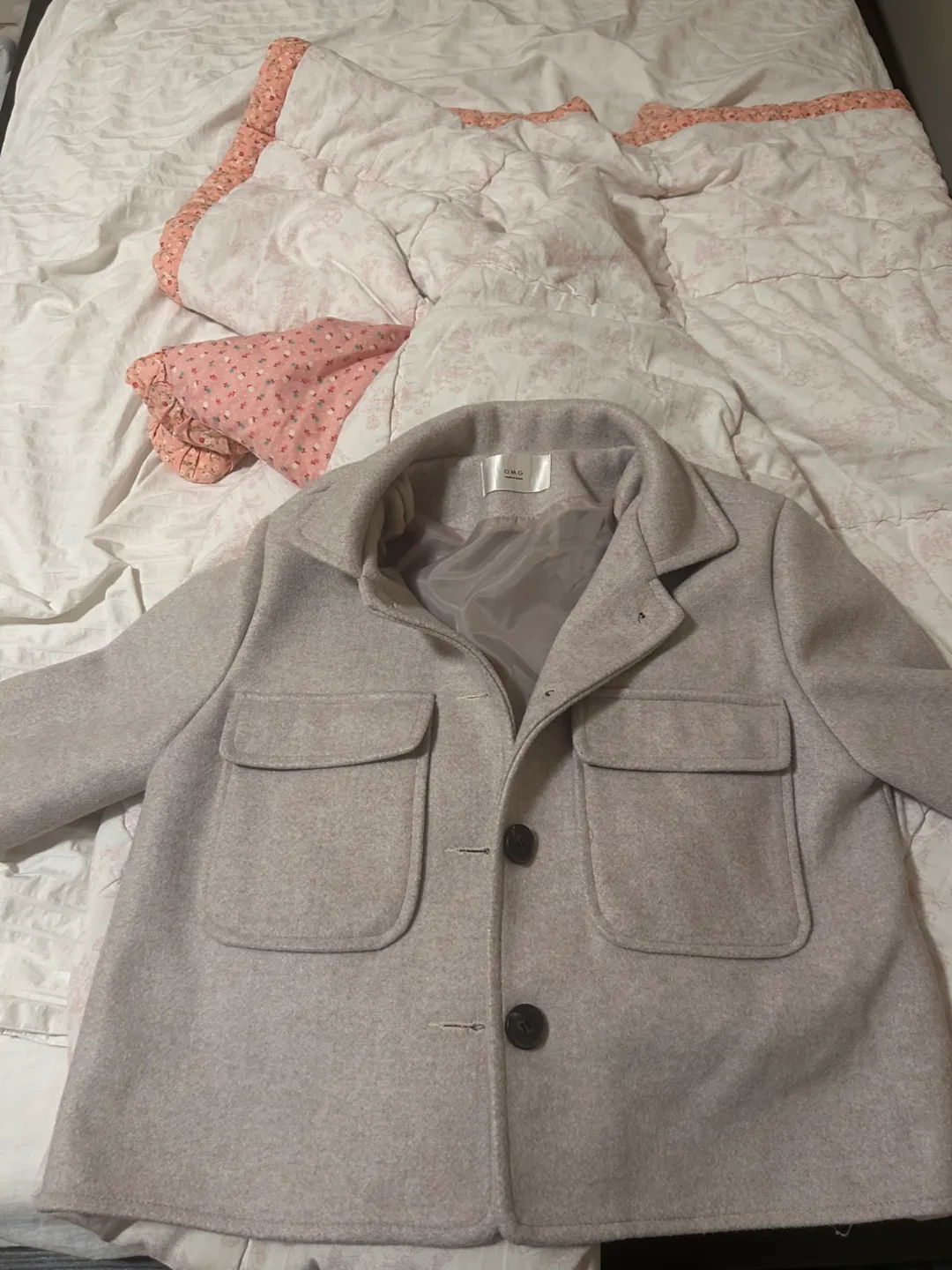 Beige Jacket coat thumbnail