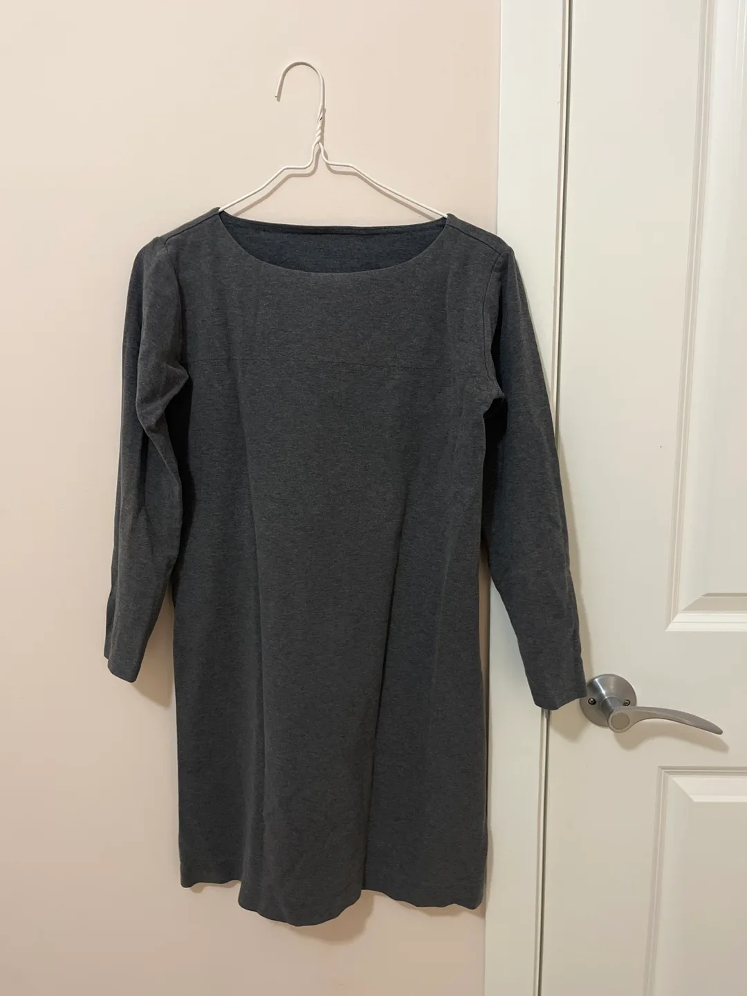 Muji Grey Long Sleeve Dress thumbnail