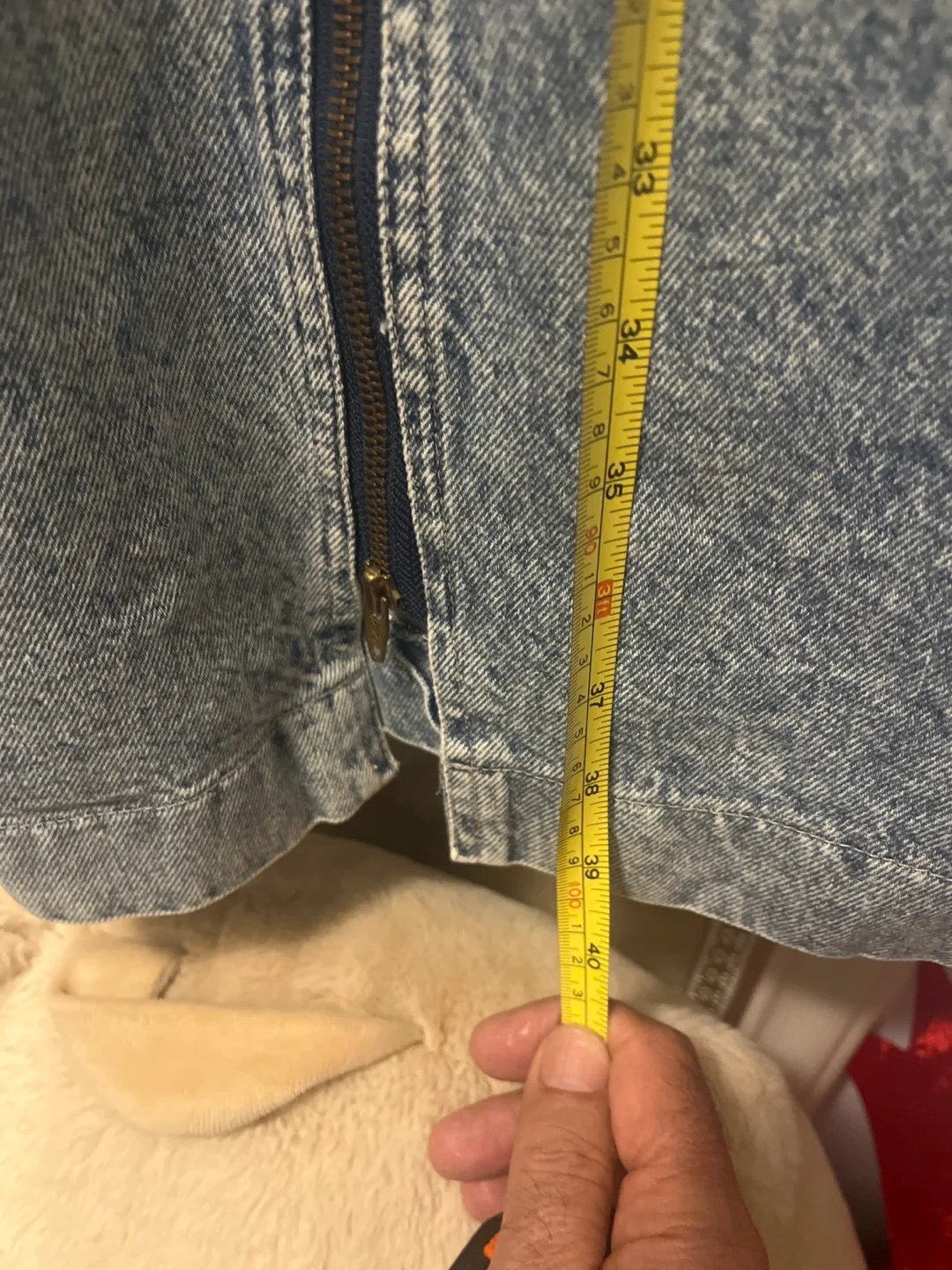 Cargo Denim Dress - Size Medium image indicator(4)