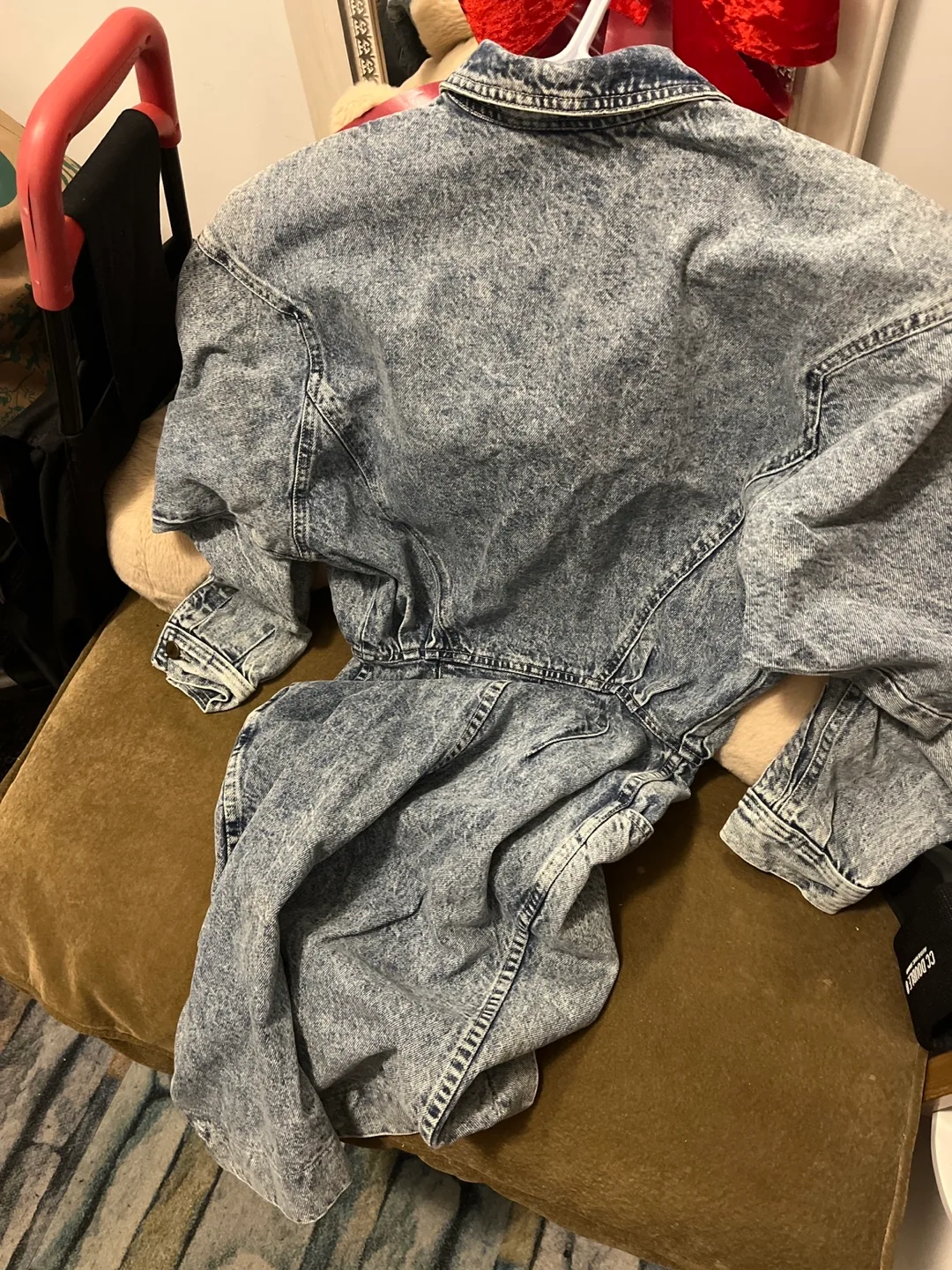 Cargo Denim Dress - Size Medium image indicator(10)