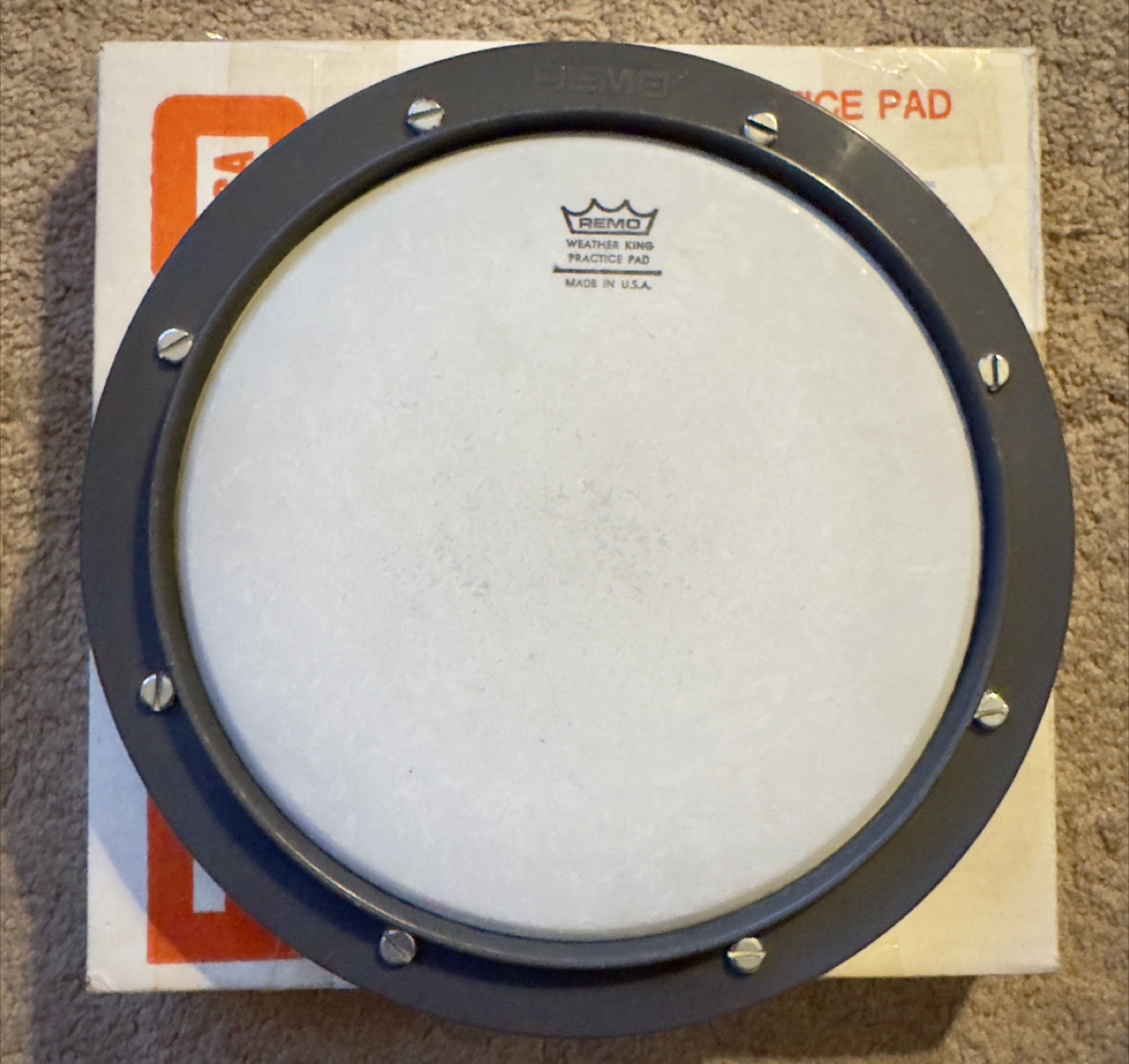 Remo Tunable Drum Practice Pad, Sabian Cymbal Cleaner - photo 5
