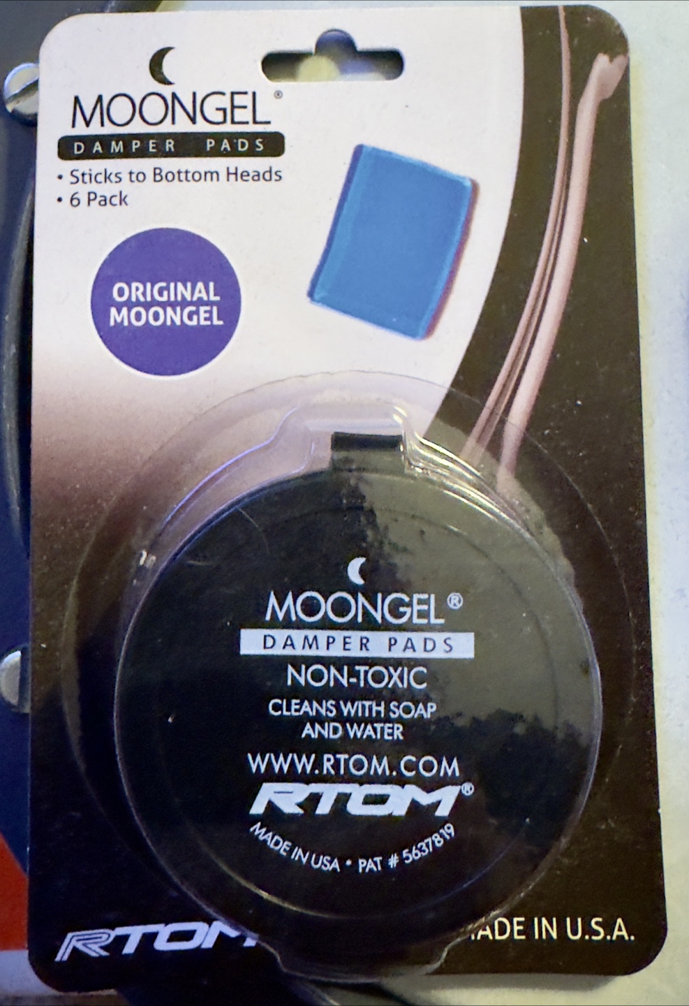 Remo Tunable Drum Practice Pad, Sabian Cymbal Cleaner - photo 3