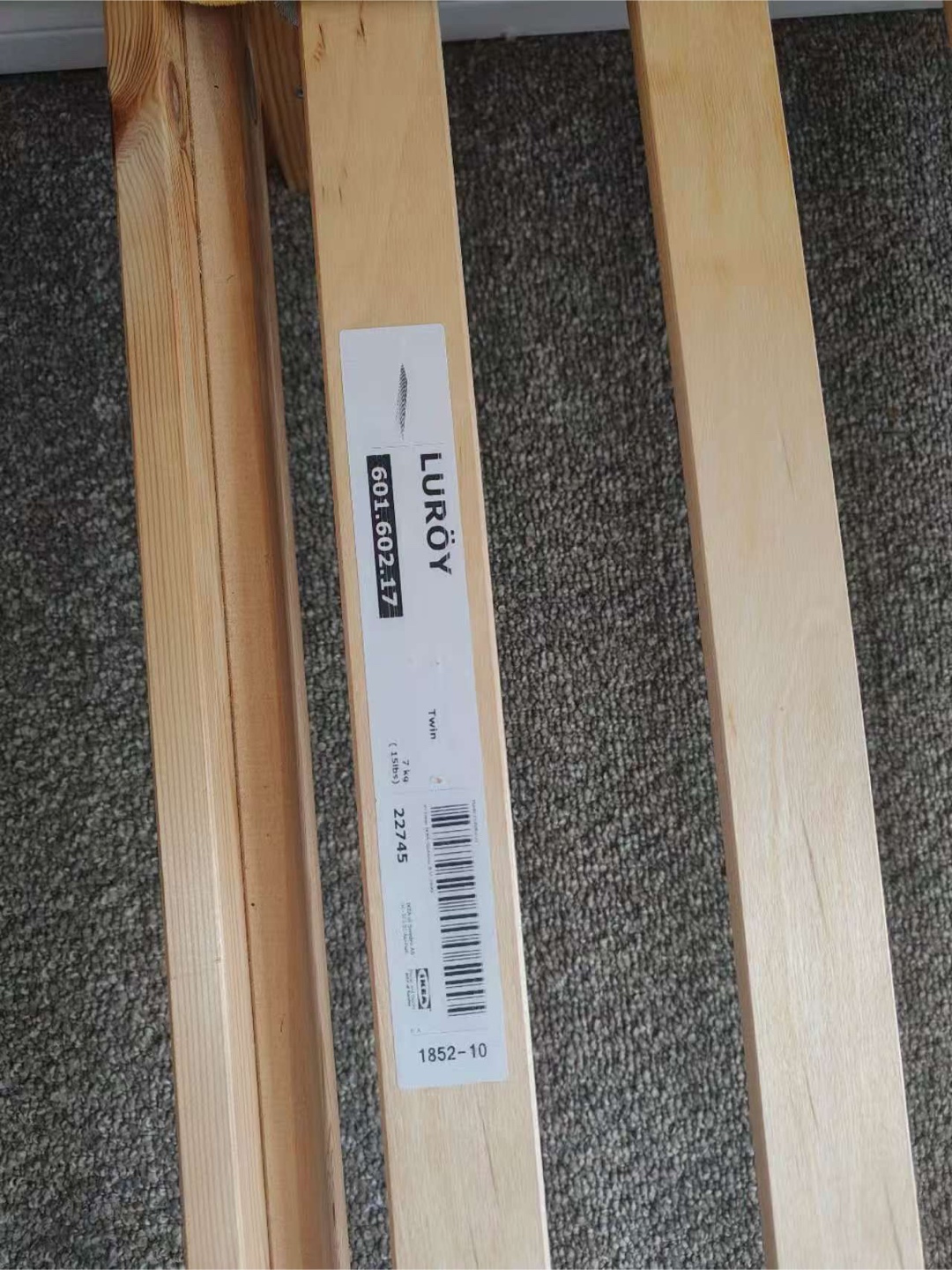 Free Twin Bed Frame $ Mattress(Pet &Smoking Free) - photo 3