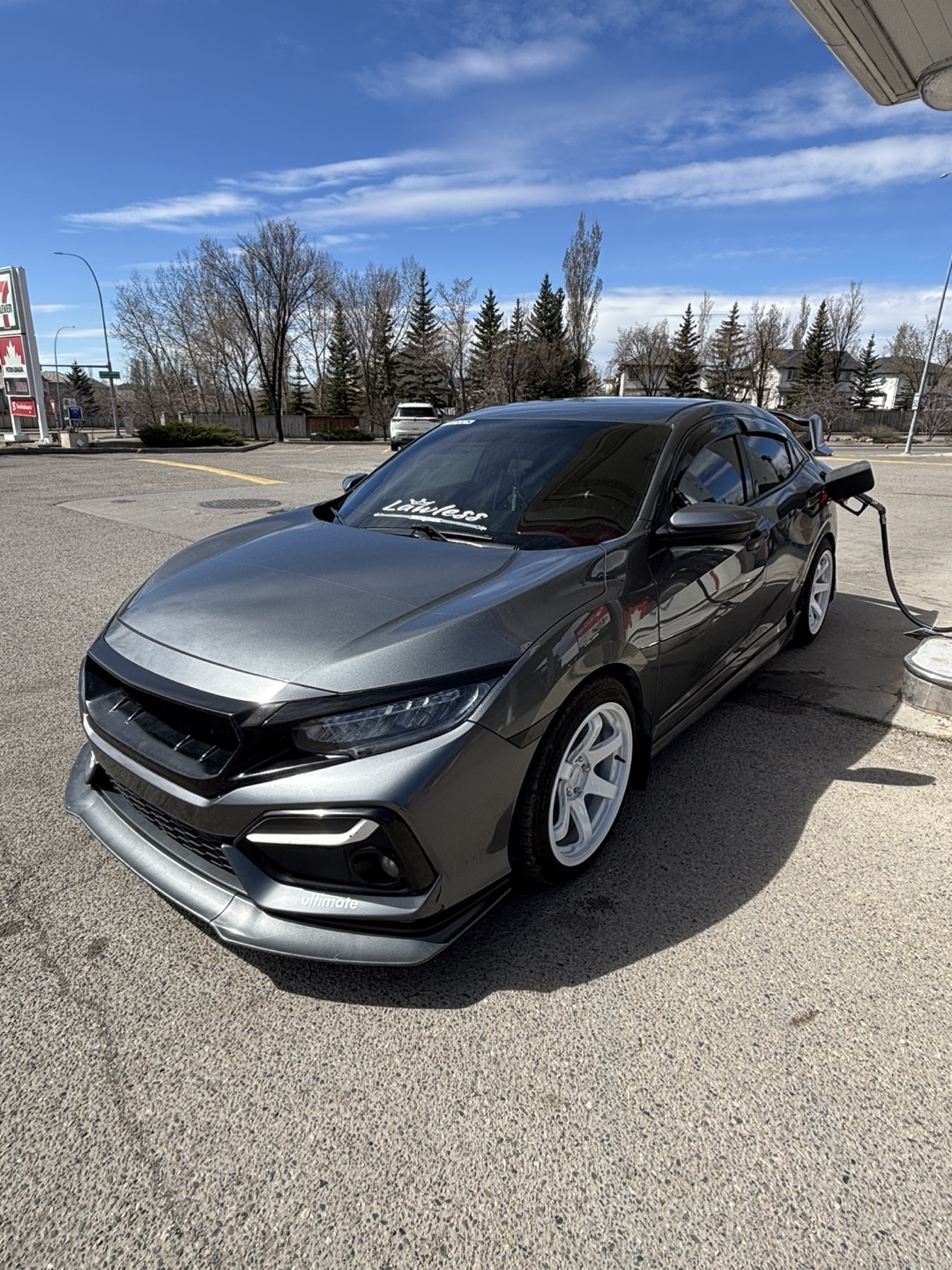 2016-2021 Honda Civic Hatchback Front Lip/Spoiler - photo 2