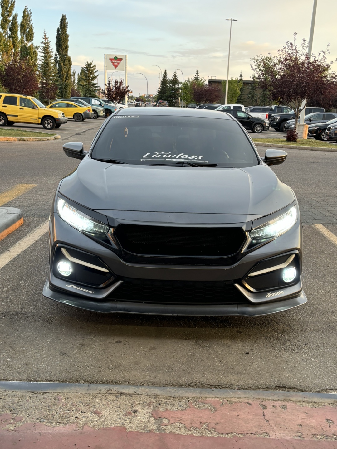 2016-2021 Honda Civic *USED* LED Fog Light Assembly - photo 4