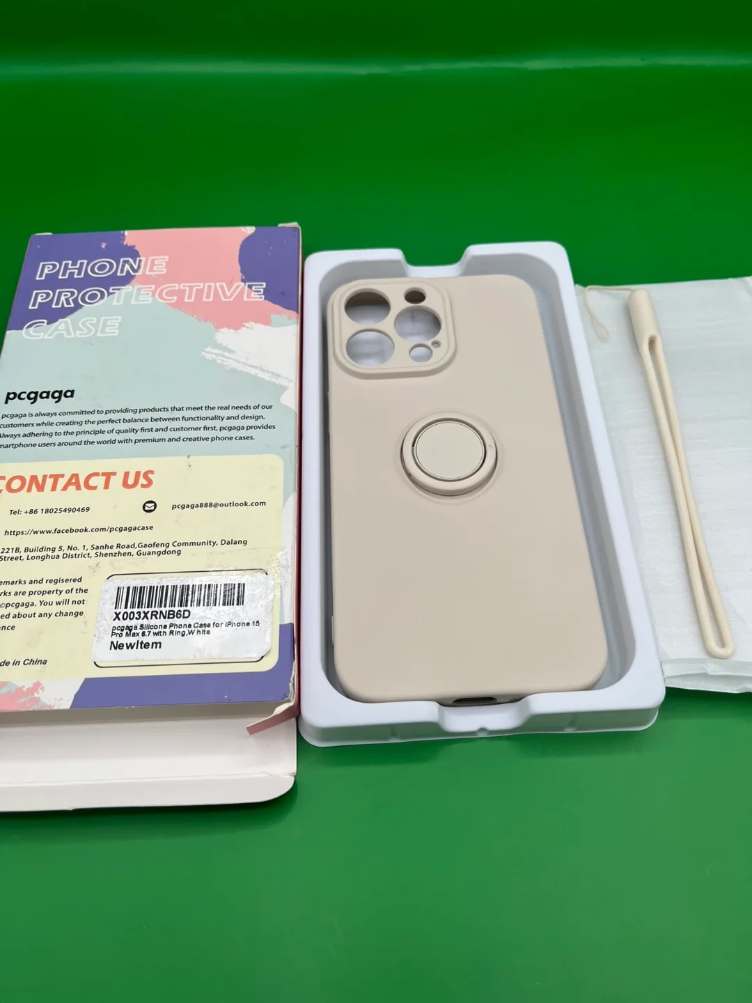 pcgaga iPhone 15 Pro Max Case - King White image indicator(2)