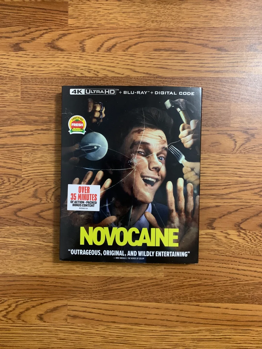 Novocaine 4K UHD Blu-ray Combo Pack thumbnail