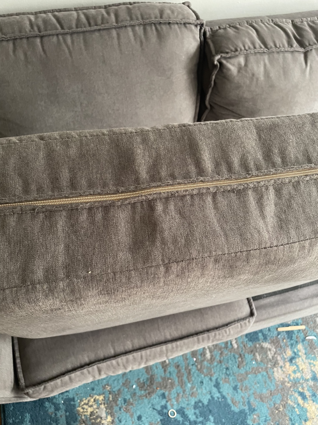 Comfortable Gray Sofa - photo 2