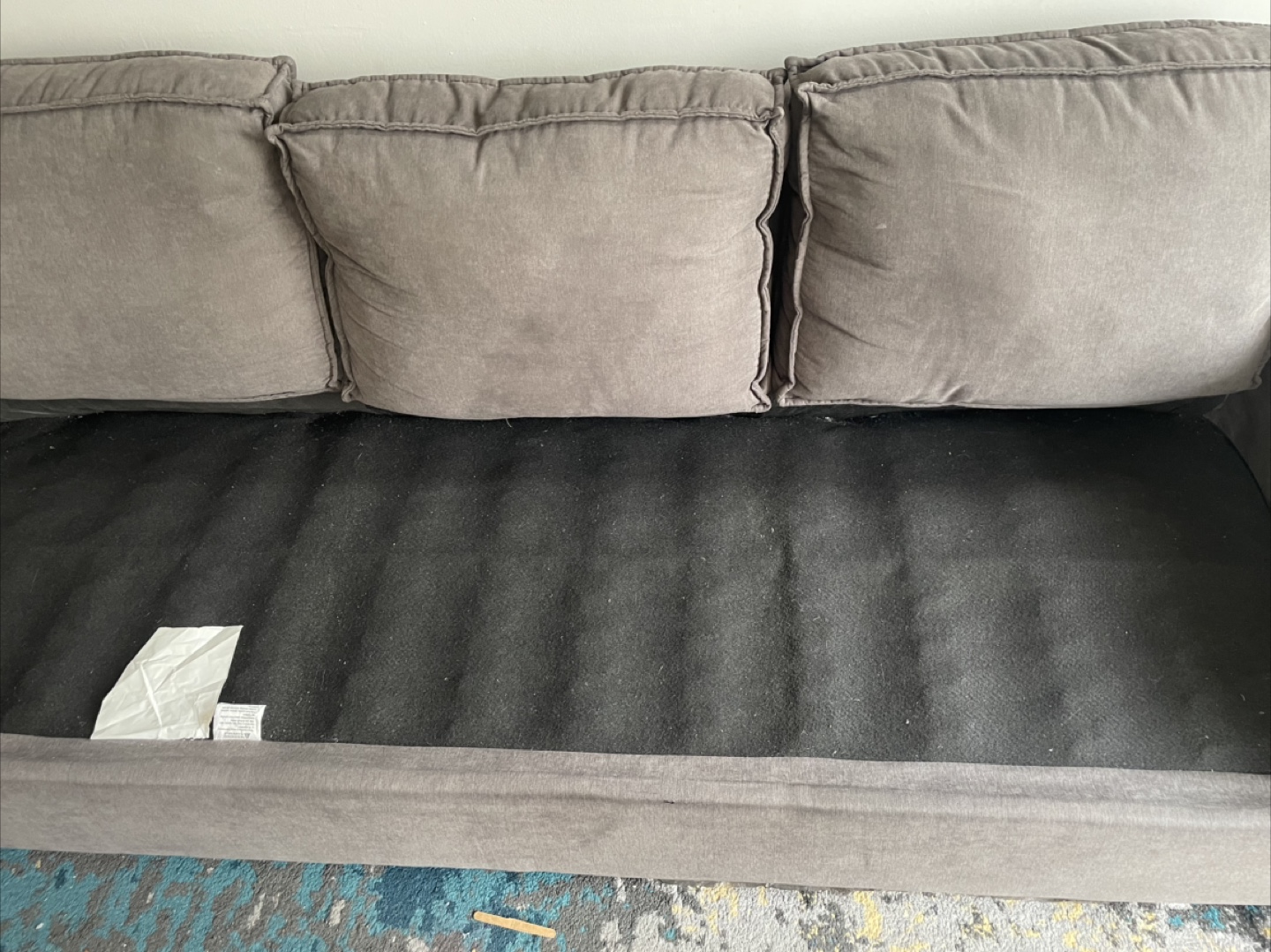 Comfortable Gray Sofa - photo 3