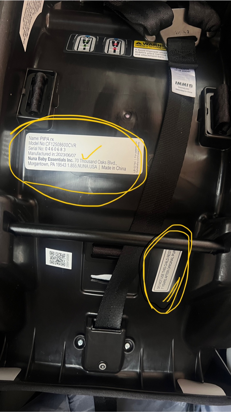 Nuna PIPA RX Infant Car Seat + RELX Base - Caviar - photo 2