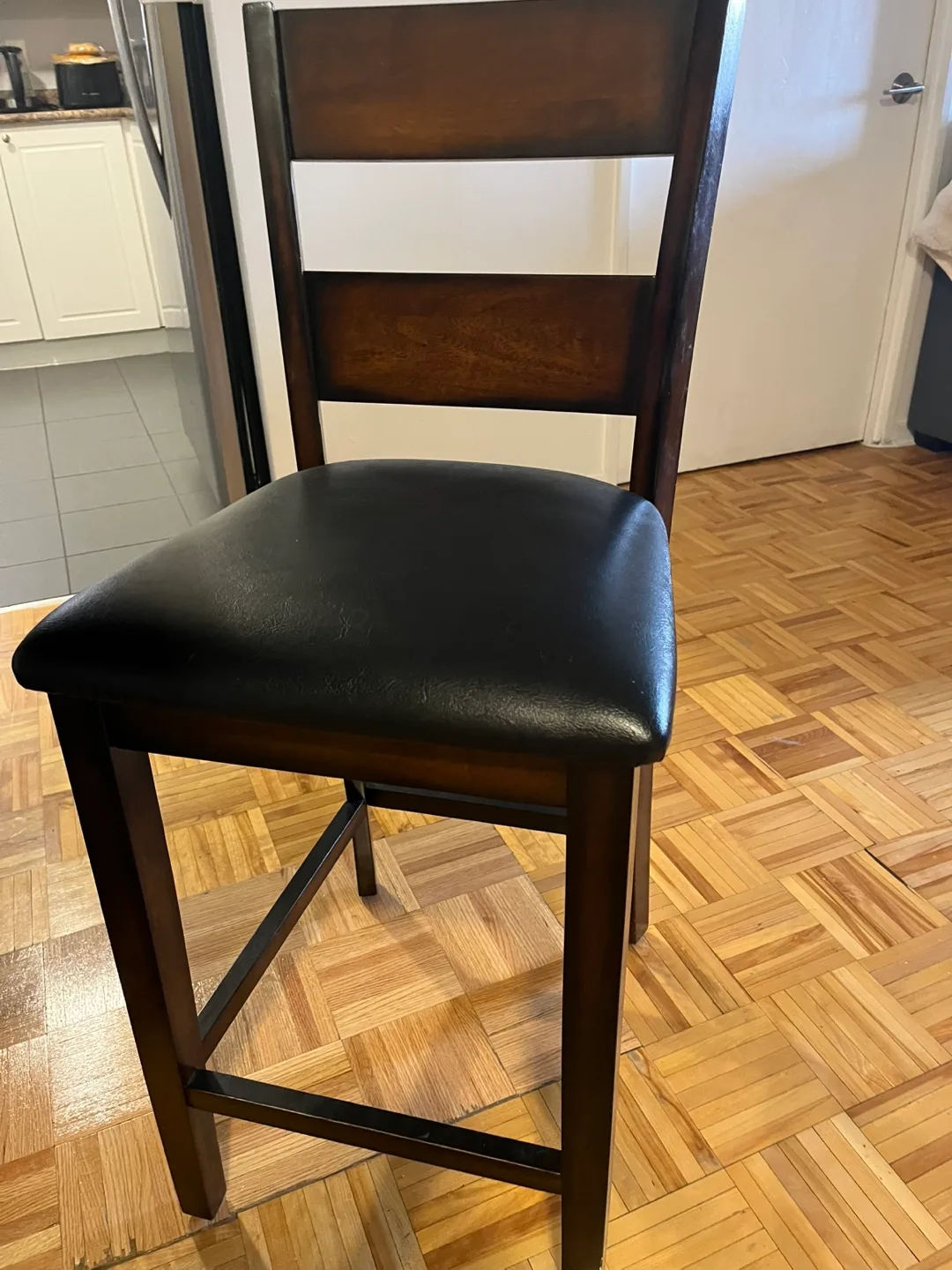Wood Dining Table Set with 4 Chairs thumbnail