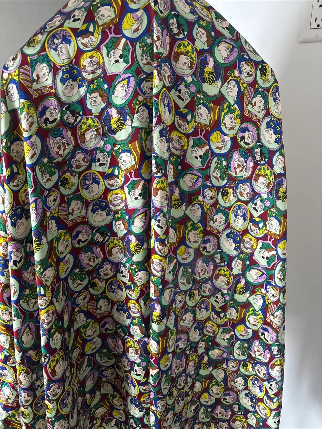 Roswita  Derenbach 100% Silk  Made In Germany Oversized Scarf image indicator(5)