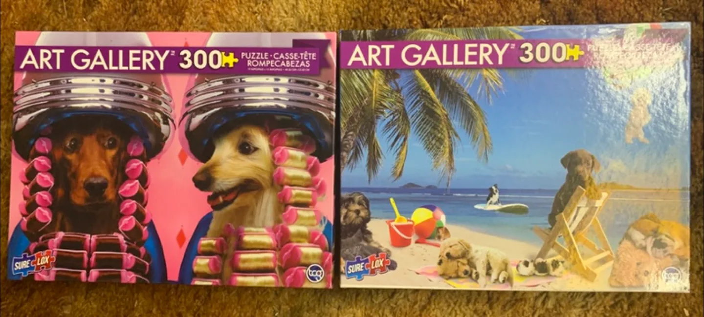 Art Gallery 300+ Piece Puzzles thumbnail