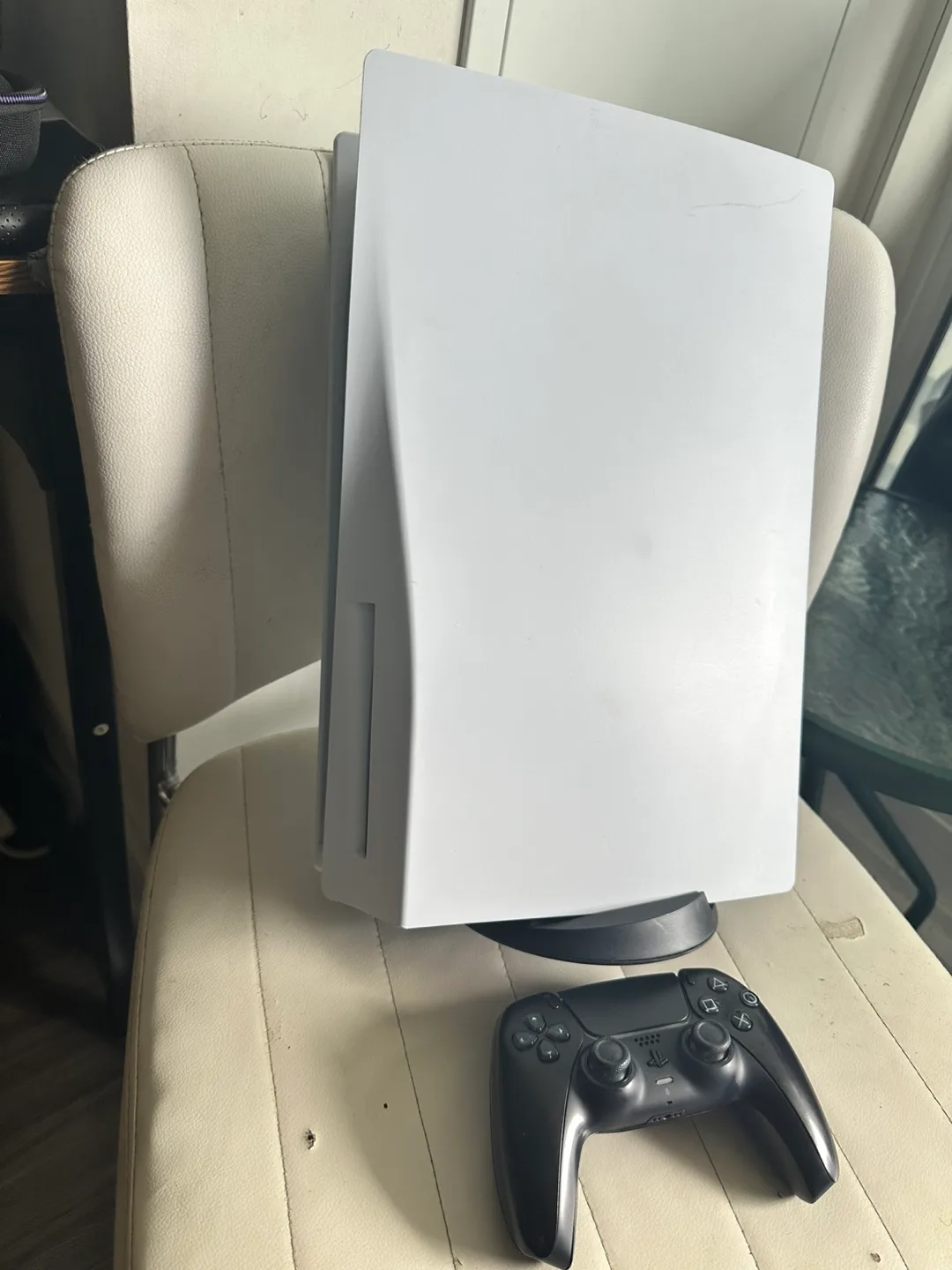PlayStation 5 Console with Black Controller thumbnail