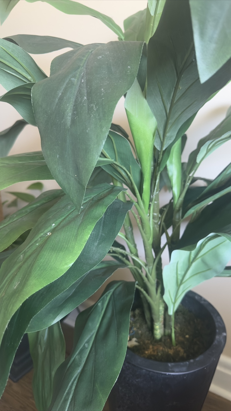 Faux Plant in Black Pot - photo 2
