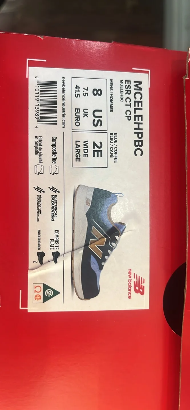 New Balance ACTEVA Composite Toe Work Shoes image indicator(6)