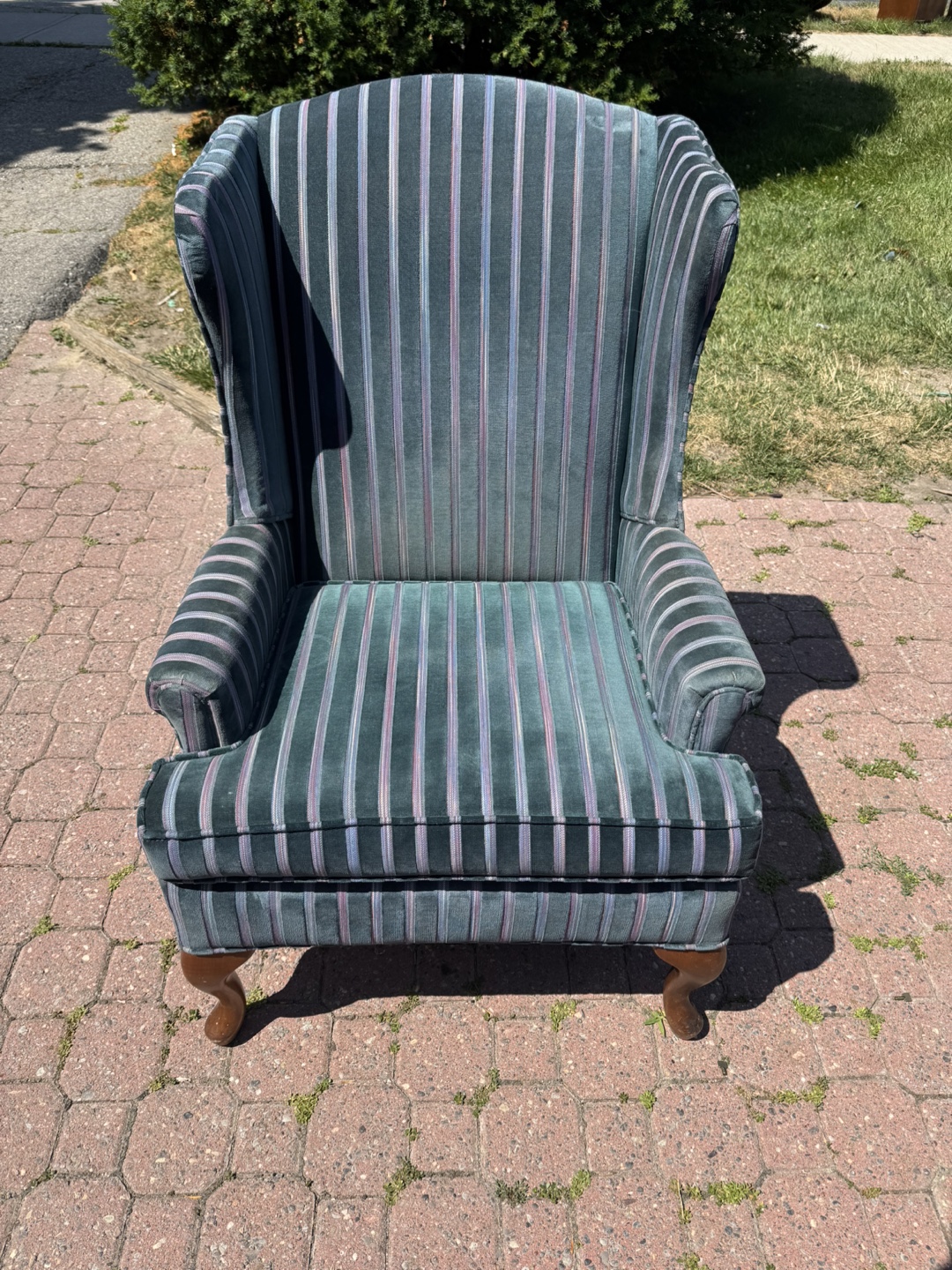 Kroehler Wingback Chair