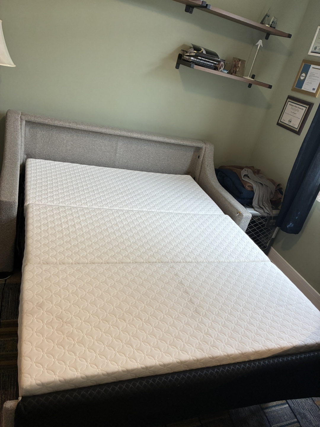 Crate & Barrel Sleeper Sofa - photo 3