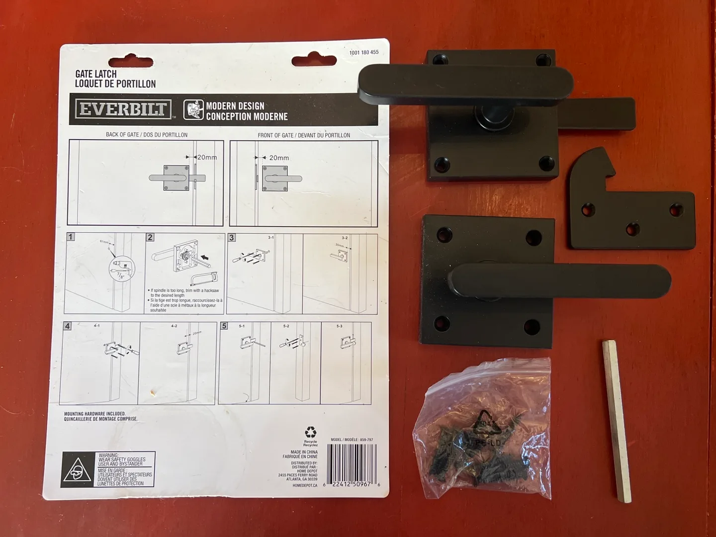 Everbilt Gate Latch - Modern Design thumbnail