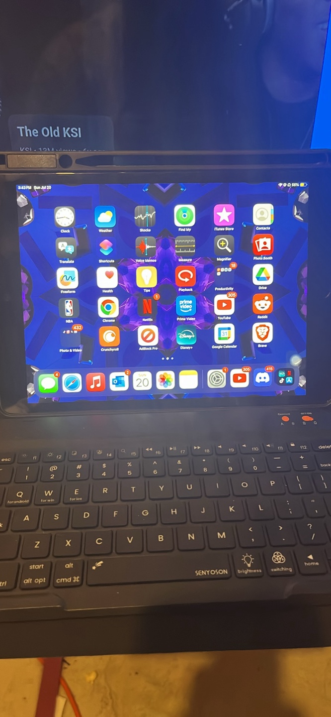 iPad 9th Gen (64GB) + Keyboard & Screen Protector