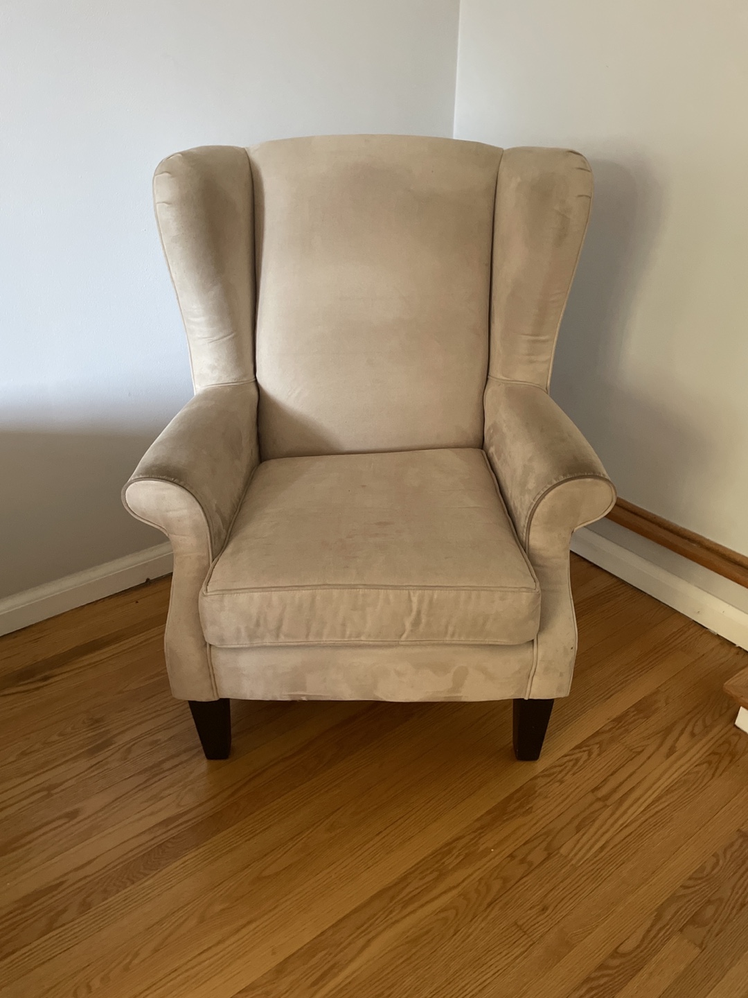 Wingback Armchairs- Beige - photo 2