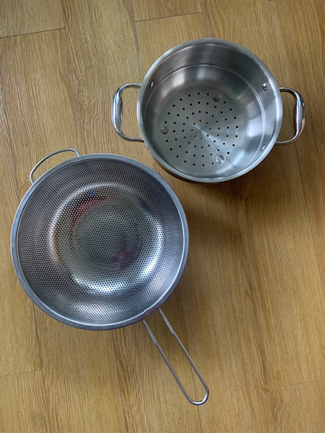 Stainless Steel Strainers for Pasta or anything else thumbnail