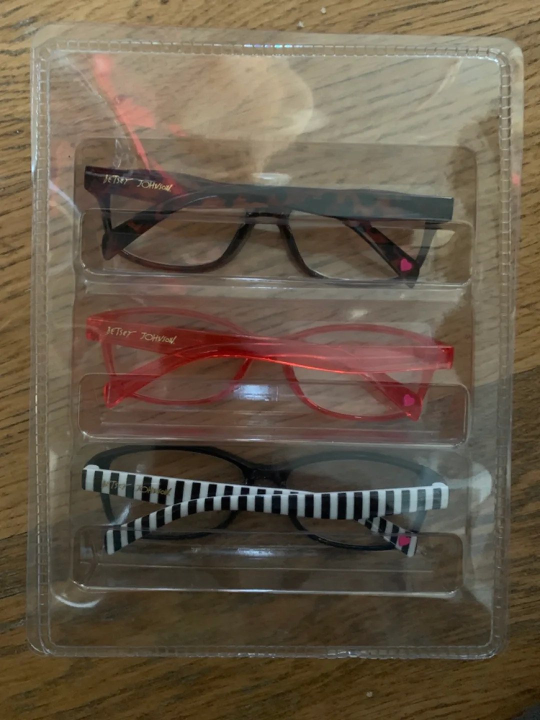 Betsey Johnson Glasses Set (+2) - 3 Pairs image indicator(2)