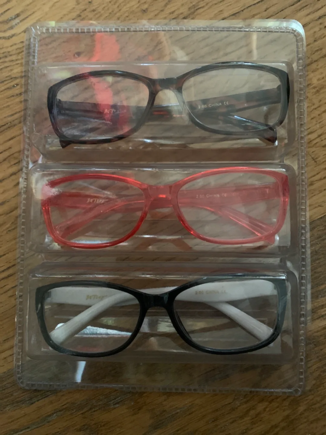 Betsey Johnson Glasses Set (+2) - 3 Pairs thumbnail