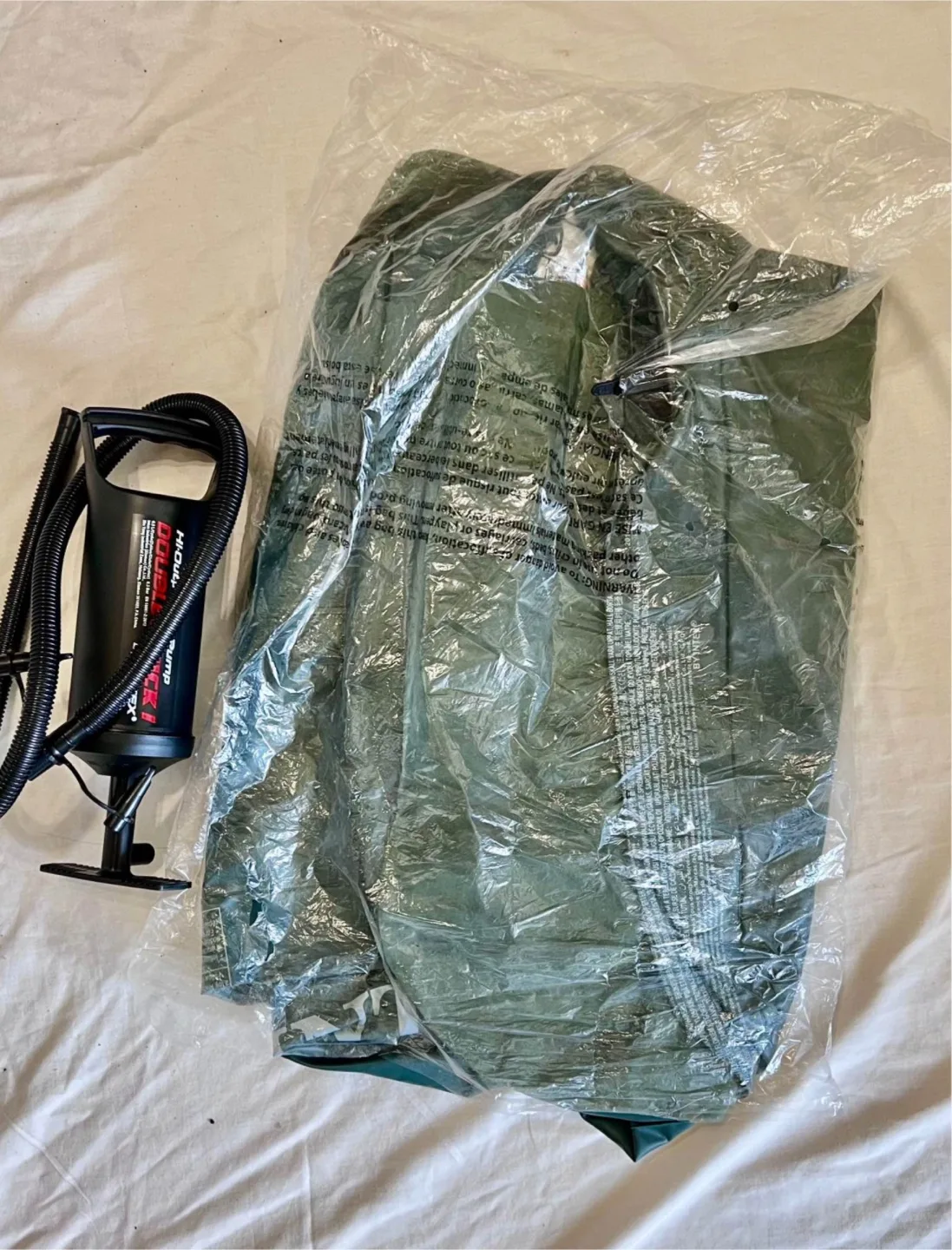 Hydro-Force Air Mattress w/ Hand Pump thumbnail