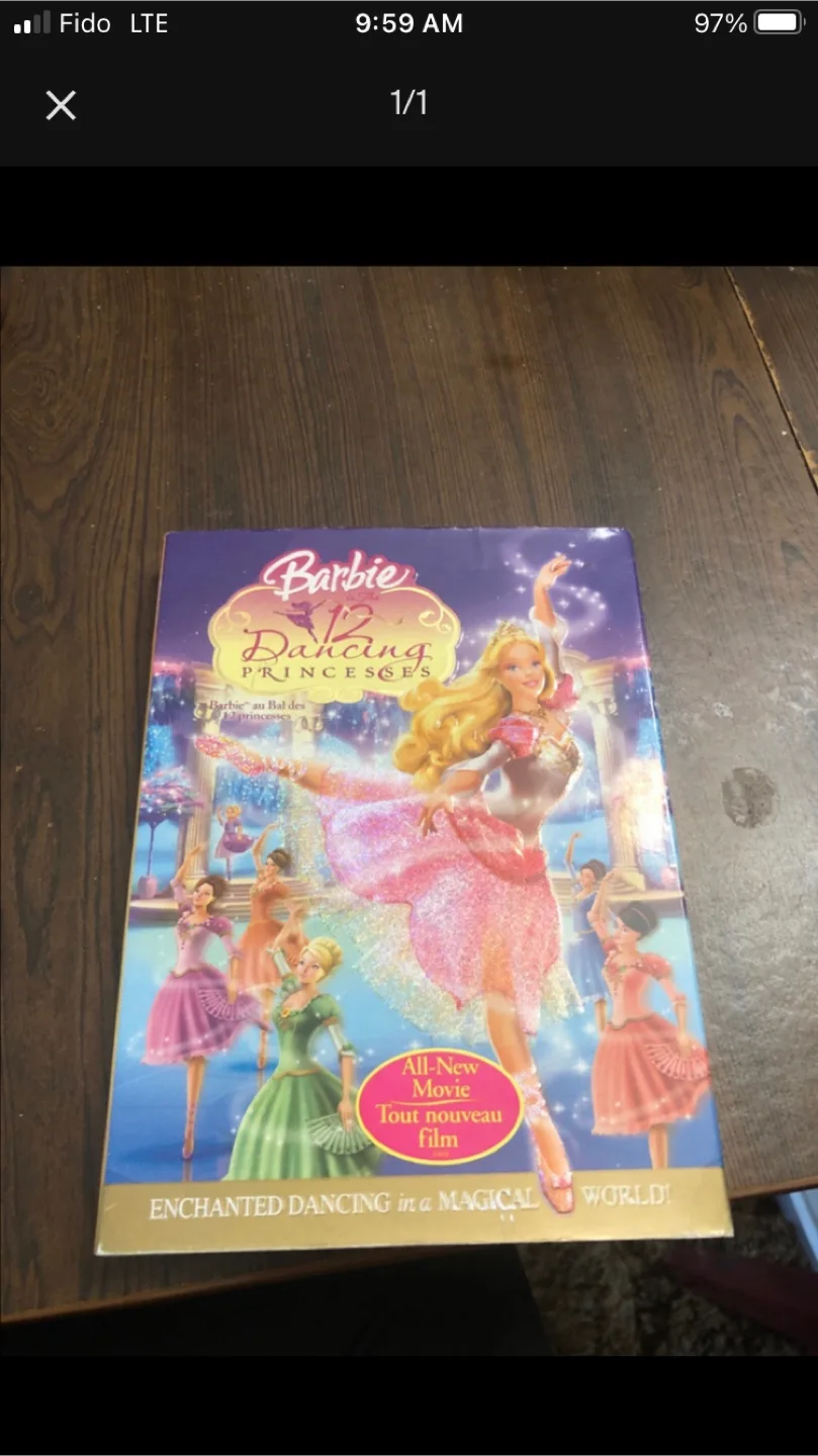 Barbie in the 12 Dancing Princesses DVD thumbnail