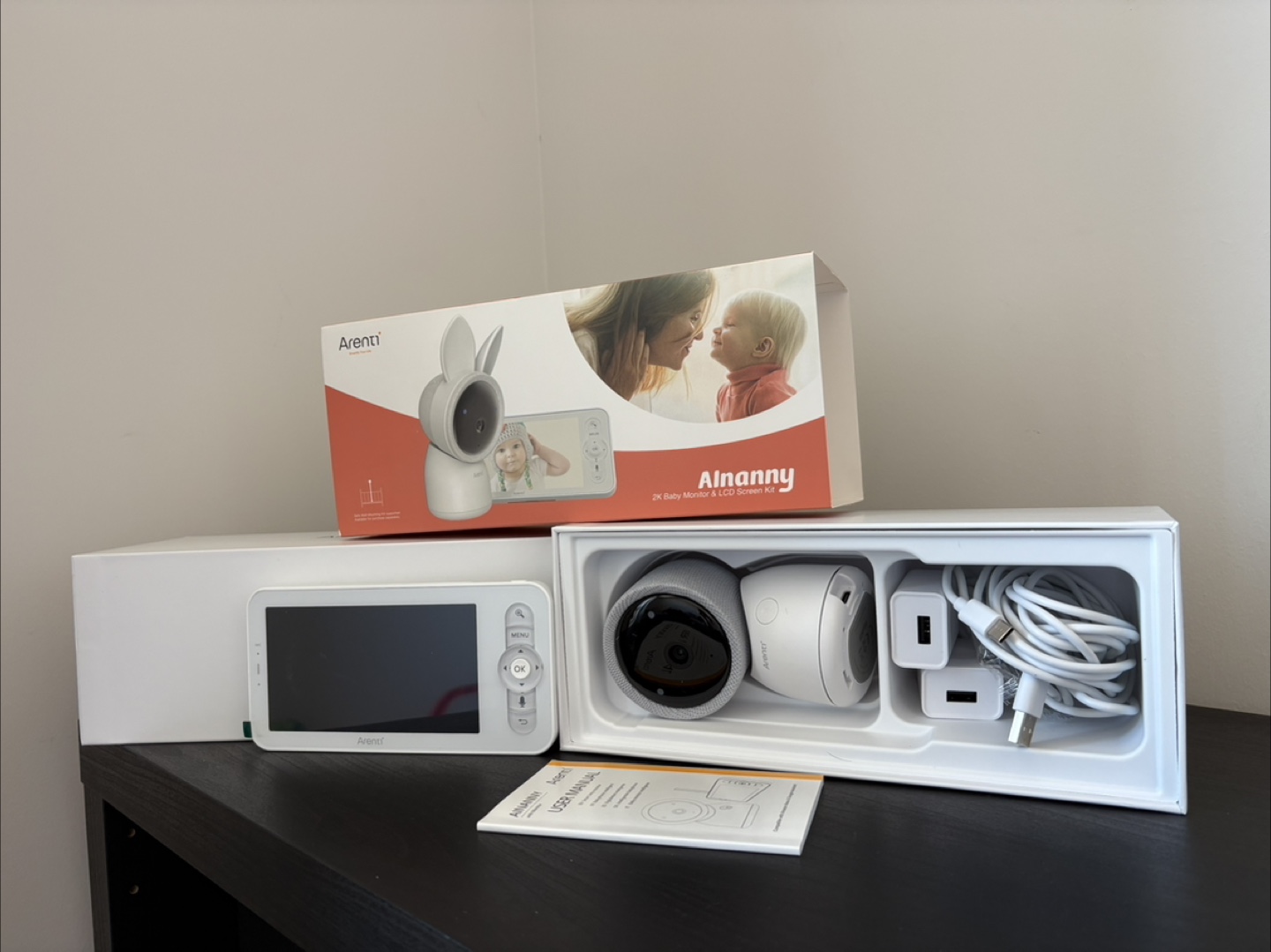 Arenti Alnanny 2K Baby Monitor - New in Box!