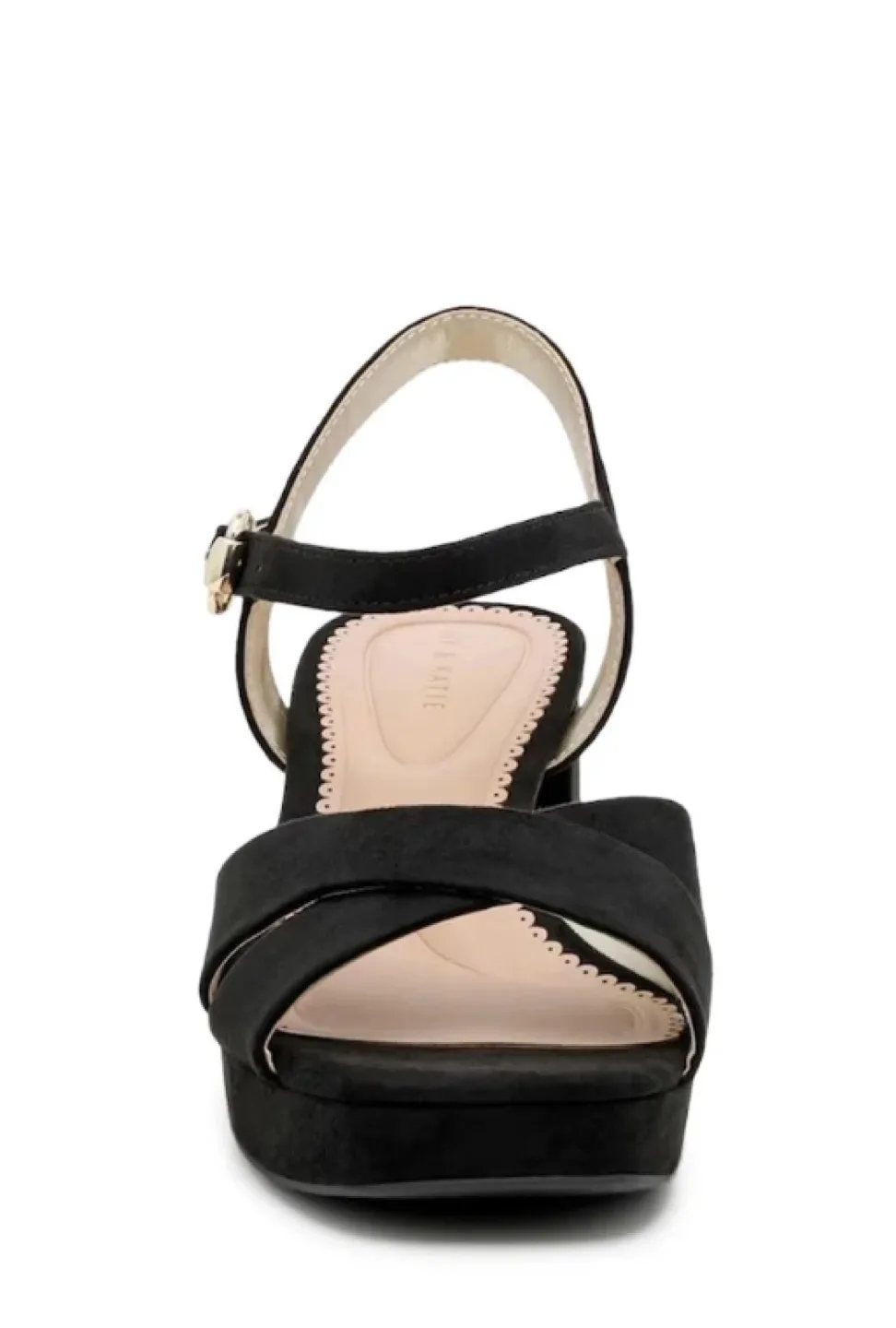 Brand New Kelly & Katie Black Platform Sandals image indicator(2)