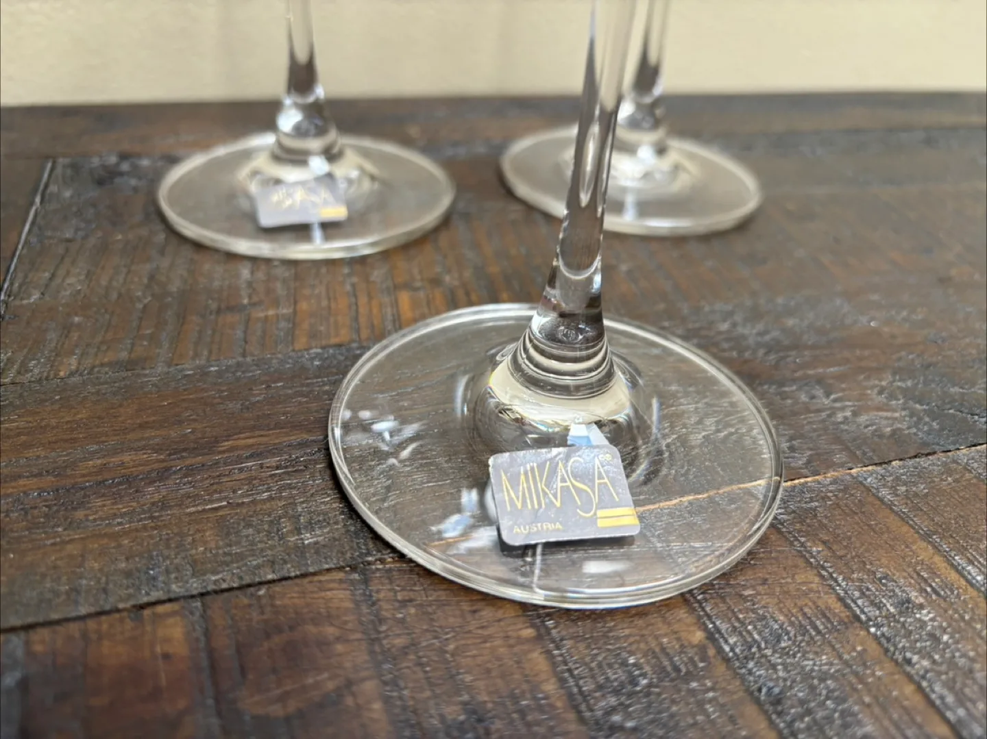 Mikasa Champagne set of 5 Coupe Glasses image indicator(2)